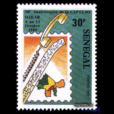 le timbre 8900 SEN 2