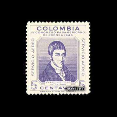 the stamp astronome COL 7