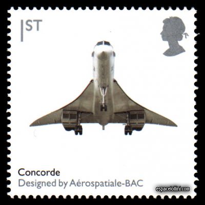 le timbre concorde GBR 10