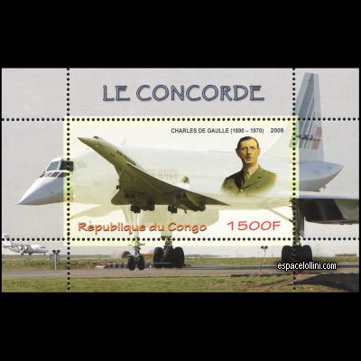 the stamp concorde COF 107 B