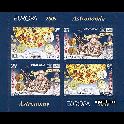 the stamp 10452 ROU 3/4 G