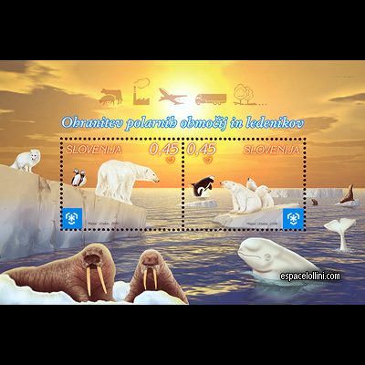 the stamp pole SLO 1/2 C