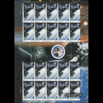 the stamp 10429 MAL 3 G