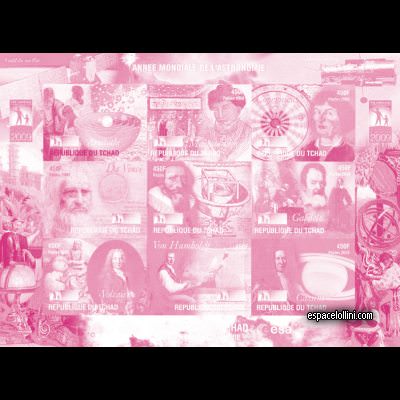 le timbre 10452 TCH 10/19 KA magenta