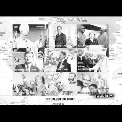 the stamp 10460 TCH 21/29 KA black