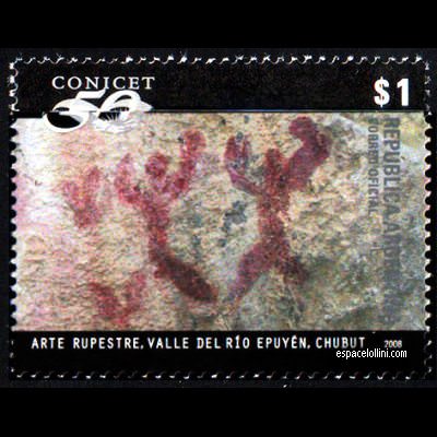 the stamp etoile ARG 16