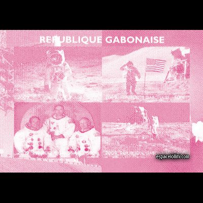 the stamp 10460 GAB 5/8 KA magenta