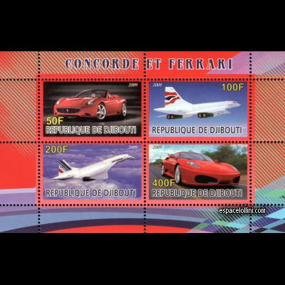 the stamp concorde DJI 125/128 C