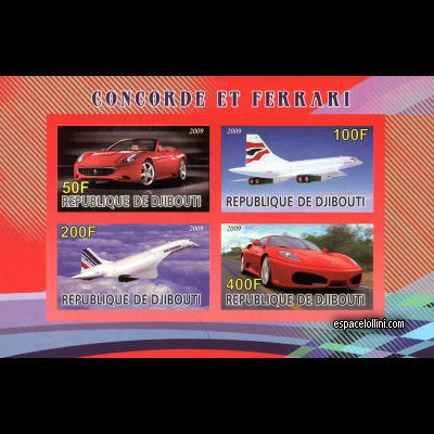 the stamp concorde DJI 125/128 CA
