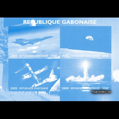 le timbre 10428 GAB 13/16 KA cyan