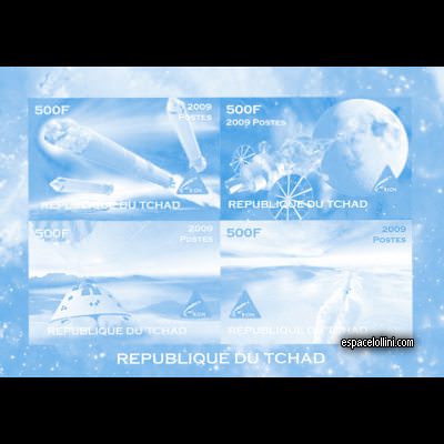 le timbre 10460 TCH 54/57 KA cyan
