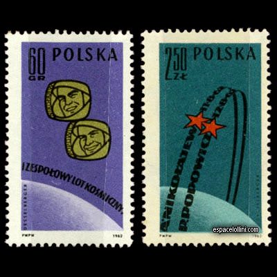 the stamp 900 POL 1/2