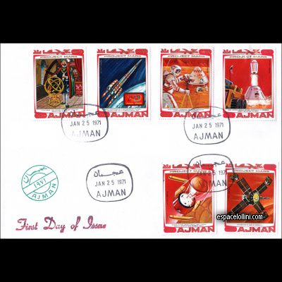 the stamp 4680 AJM 1/6 F