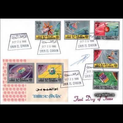 the stamp 80 UMQ 1/5 F + 10/11 FA