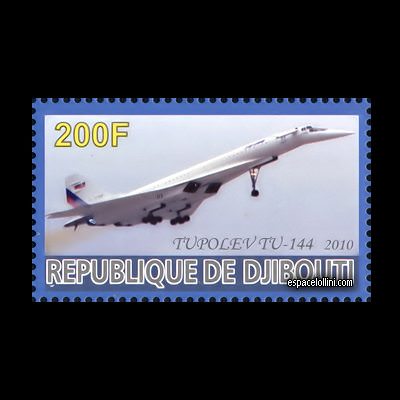 le timbre concorde DJI 137 detail