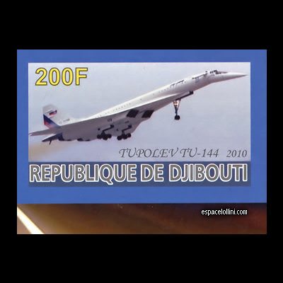 le timbre concorde DJI 137 A detail