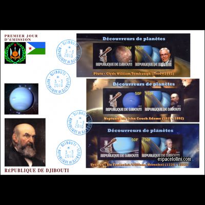 the stamp astronome DJI 13/18 FA