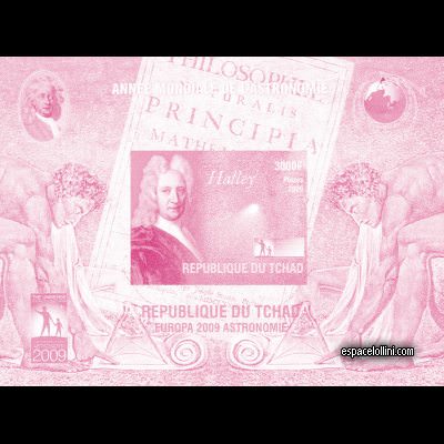 the stamp 10452 TCH 33 KA magenta