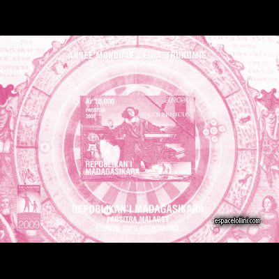the stamp 10452 MAD 3 KA Magenta