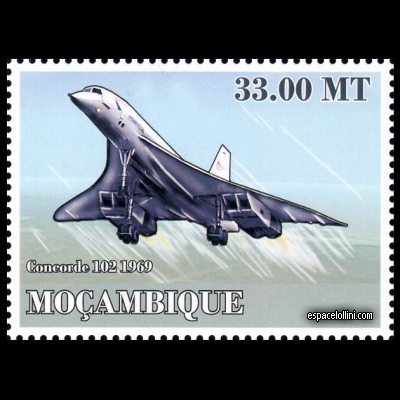 the stamp concorde 27 detail
