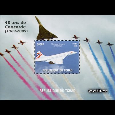 the stamp concorde TCH 61 B