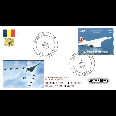 the stamp concorde TCH 60 F
