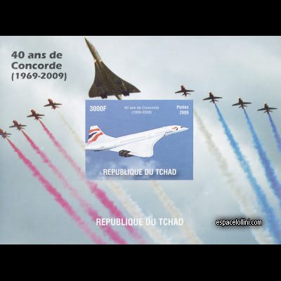 the stamp concorde TCH 61 BA