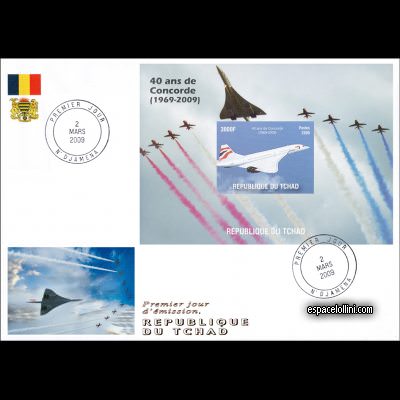 the stamp concorde TCH 61 FA