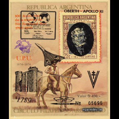 le timbre 9000 ARG 6 BA