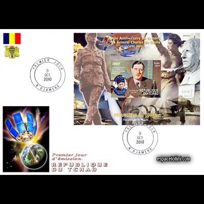 le timbre 10474 TCH 1 FA