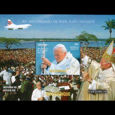 the stamp concorde MOZ 29 B