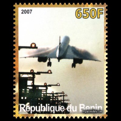 the stamp concorde BEN 21