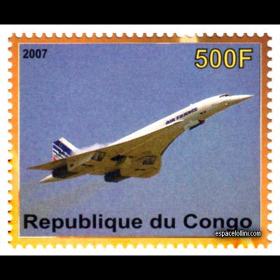 le timbre concorde COF 128