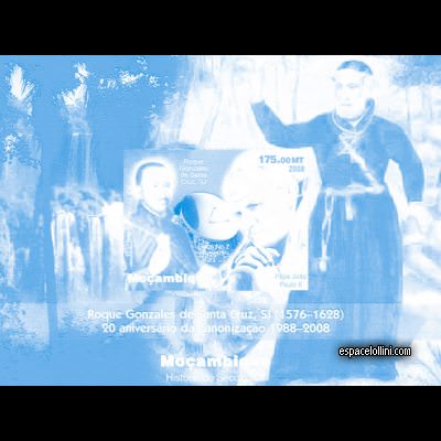 le timbre 10350 MOZ 2 KA cyan