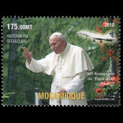 the stamp concorde MOZ 30