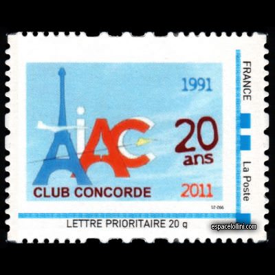 the stamp concorde FRA 48