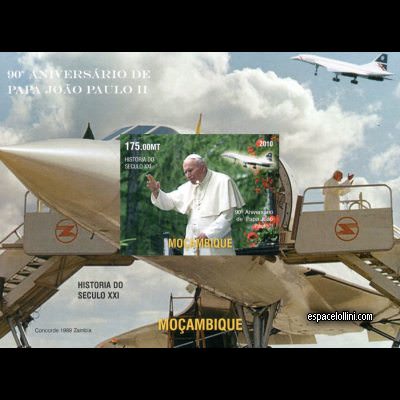 the stamp concorde MOZ 31 BA
