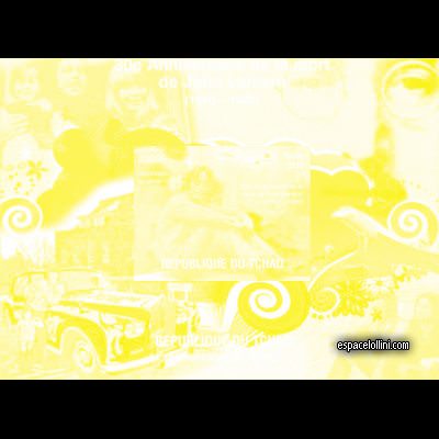 the stamp concorde TCH 63 KA yellow