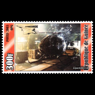 le timbre concorde GUI 87