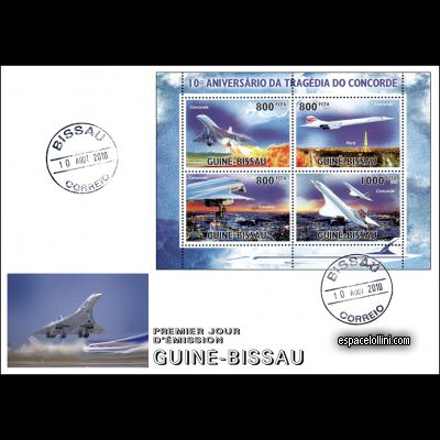 the stamp concorde GUB 51/54 F