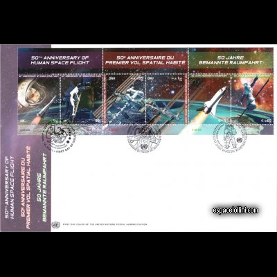 the stamp 10485 ONU 1/6 F