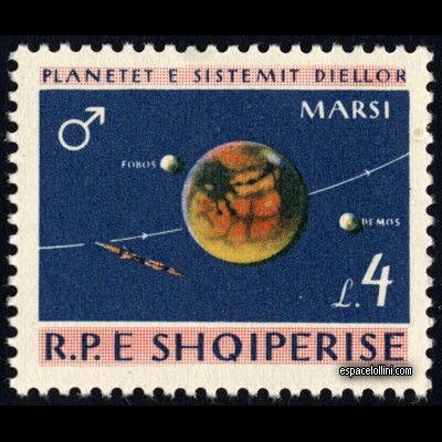 the stamp 1000 ALB 4