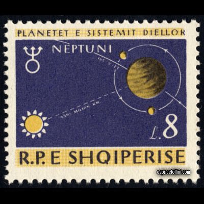 the stamp 1000 ALB 8