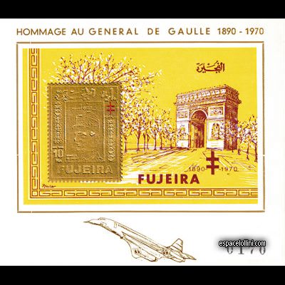 le timbre concorde FUJ 15 B