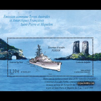 the stamp taaf TAA 643 B