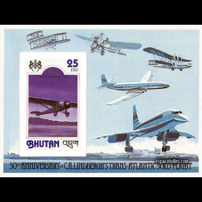 the stamp concorde BHU 7 BA