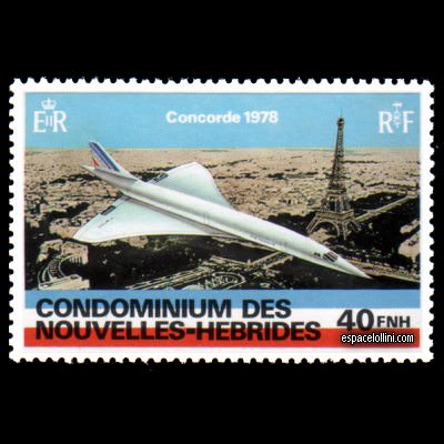 le timbre concorde NHE 10