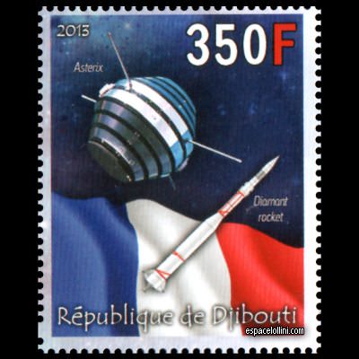 the stamp 10430 DJI 55 detail