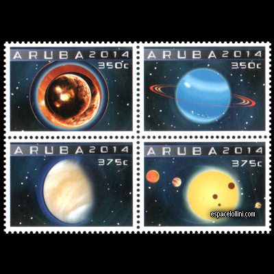 the stamp etoile ARU 1/4