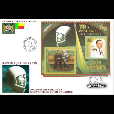 the stamp 10485 BEN 49/50 FA
